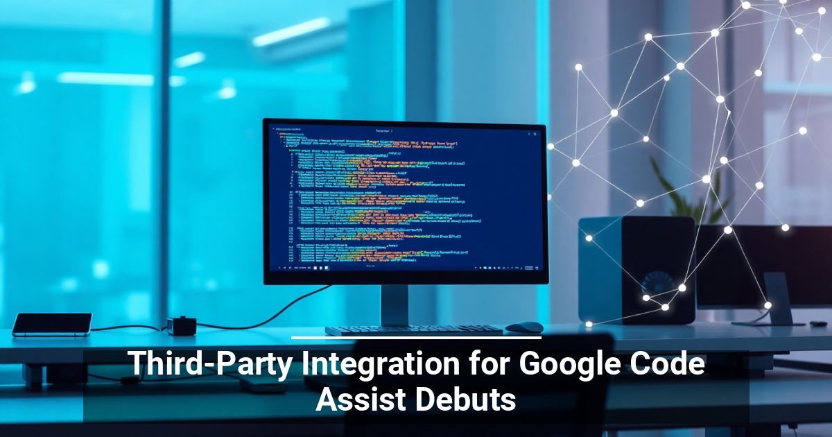 Third-Party Integration for Google Code Assist Debuts